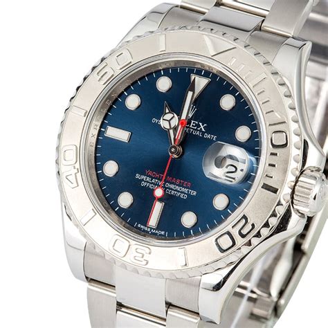 rolex yachtmaster platinum vs blue